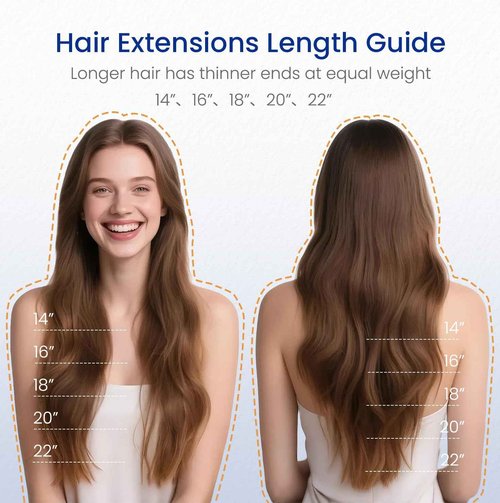 Worldstar Invisible Clip in Human Hair Extensions 18 Inch 130g 6pcs #4 Medium Brown Seamless Clip in Extensions Remy Hair Invisible PU Skin Weft Extensiones De Cabello Human (pu#4-18）