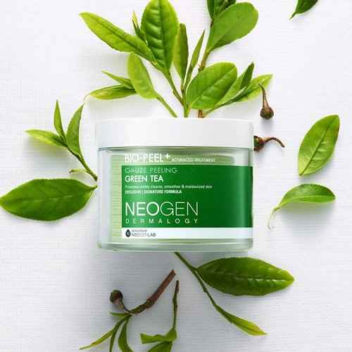 DERMALOGY by NEOGENLAB Bio-Peel Gauze Peeling Pads, Lemon, Wine and Green Tea, 30 Counts