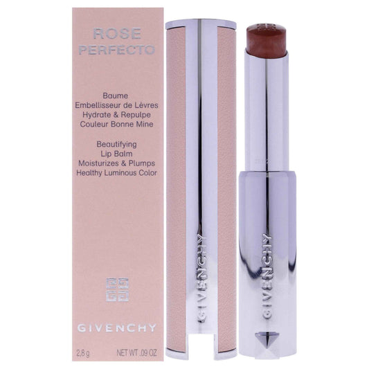 Givenchy Rose Perfecto Plumping Lip Balm - N302 Warm Maple for Women - 0.09 oz Lip Balm