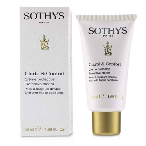 SOTHYS Protective Cream | Hydrating Face Moisturizer for Daily Use | Redness Relief,| Dry Skin Care | Diffuse Redness of the Skin
