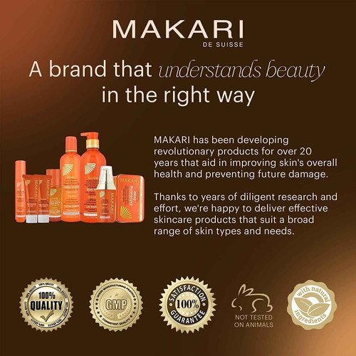 MAKARI Extreme Active Intense Skincare Trio | Argan & Carrot Oil Exfoliating Soap, Botanical Body Oil, and Tone-Boosting Body Glycerin | Brightens, Hydrates, and Fades Marks for All Skin Types Except