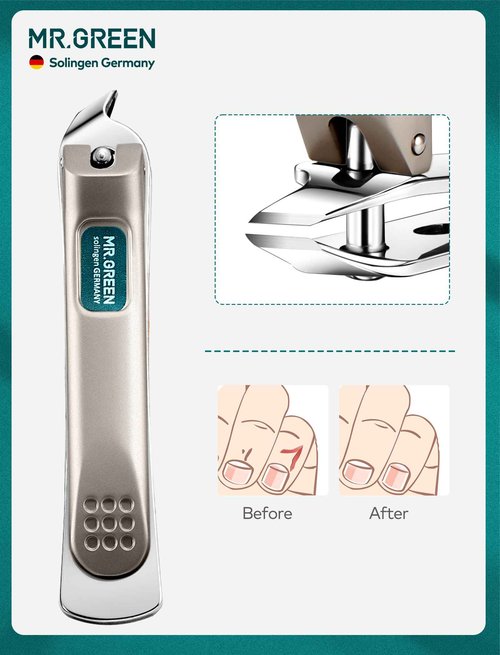 Manicure Set, Pedicure Sets, Nail Clipper Sets, Stainless Steel Professional Nail Cutter Kits with Travel Case (12 Count)