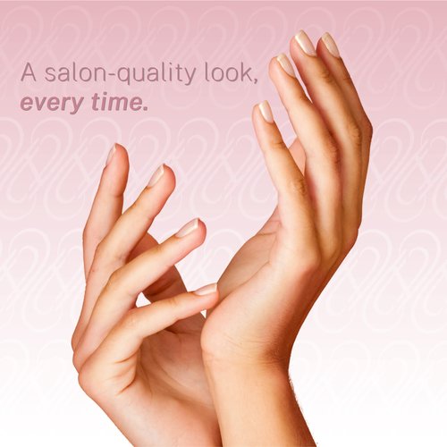 Tammy Taylor Peel ‘N’ Stick Clean Finish Buffer, Natural Nail Buffing File for Fingernails and Toenails, Sanitary, Replaceable, Durable Cloth Material (25 Pack)