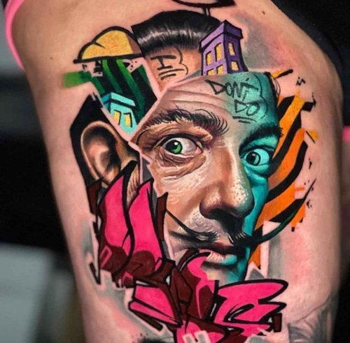 Xtreme Ink 10 Color Kyle Warwick Psychedelic Graffiti Set, UV-Free Brilliance, Ethical, Water-Based, Vegan, and Safe (Set of 10, 1 oz)