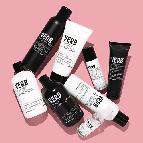 Verb Ghost Shampoo & Conditioner Duo, 12 fl oz + VERB Ghost Prep Heat Protectant, 4 fl oz + VERB Ghost Oil, 2oz Bundle
