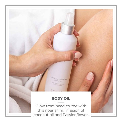 Zents Age-Defying Probiotic Lotion & Cashmere Body Oil Set (Ore Fragrance) | Moisturizing Lotion with Hyaluronic Acid & Organic Shea Butter | With Vitamin E & Coconut Oil | 6.4 fl oz & 8 fl oz