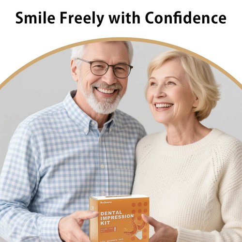 Custom Partial Dentures for Women with No Teeth, Temporary Dentures for Men, Removable Dentures for Tooth, Personalized Replacement Teeth, Adjustable & Comfortable, Easy to Use (1 Tooth)