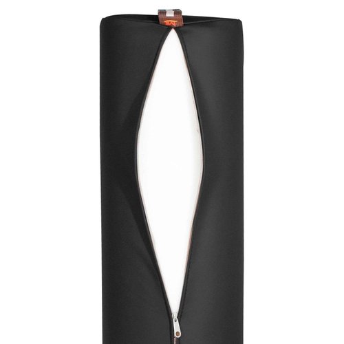 Master Massage Tables Full Round Massage Bolster Pillow Cushion, Black