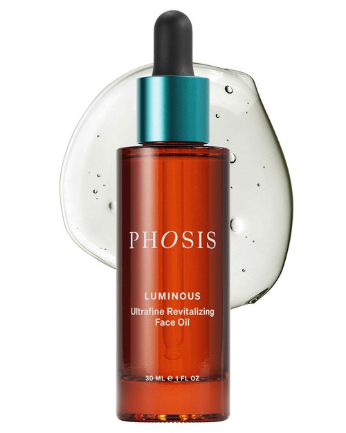 Phosis - Luminous Ultrafine Revitalizing Face Oil for Women – Lightweight Facial Glow Elixir with Sea Buckthorn, Prickly Pear, Pomegranate & Meadowfoam – Gua Sha Tool & Skincare Companion – 30ml