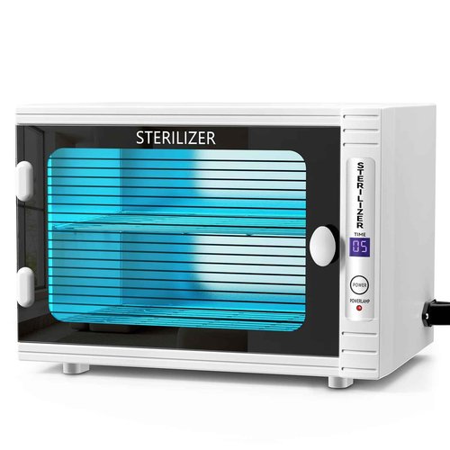 VERYTOP Professional U&V Ster&ilizer Nail Tool Dis&infection Cabinet, 11L U&V Light Equipment for Esthetician, Sani&tizer Box Cleaning Machine with Time Setting for Manicurist,Spa,Tattoo,Barber&Salon