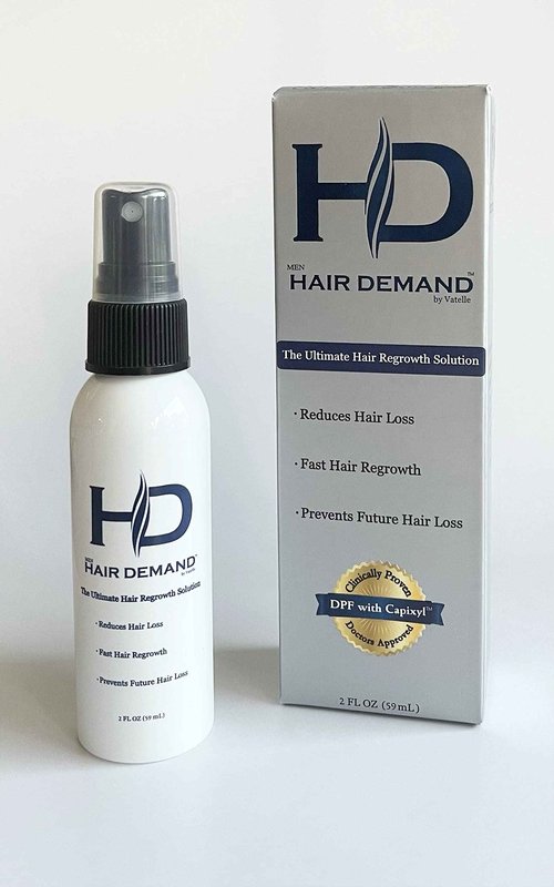Hair Demand Multifunctional Spray for Both Men Hair Growth & Hair Regrowth Treatment for Women - Capixyl Technology Hair Growth Products for Men for Thicker Hair - Reduce Thinning & Promote Growth