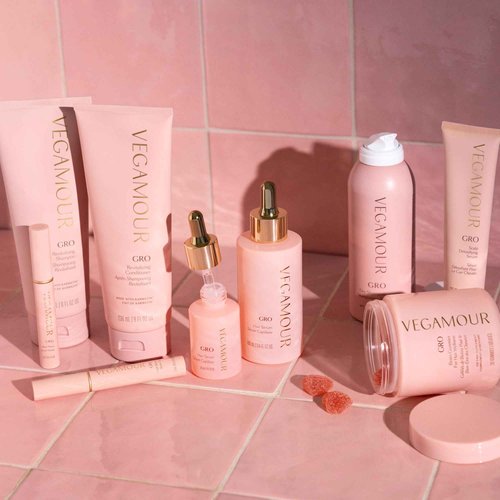 VEGAMOUR GRO Hair Serum for Hair Thinning, Thicker Fuller Looking Hair, Non Oily Serum for Healthier Scalp, 30 day Supply 1.0 fl oz, 1 pack