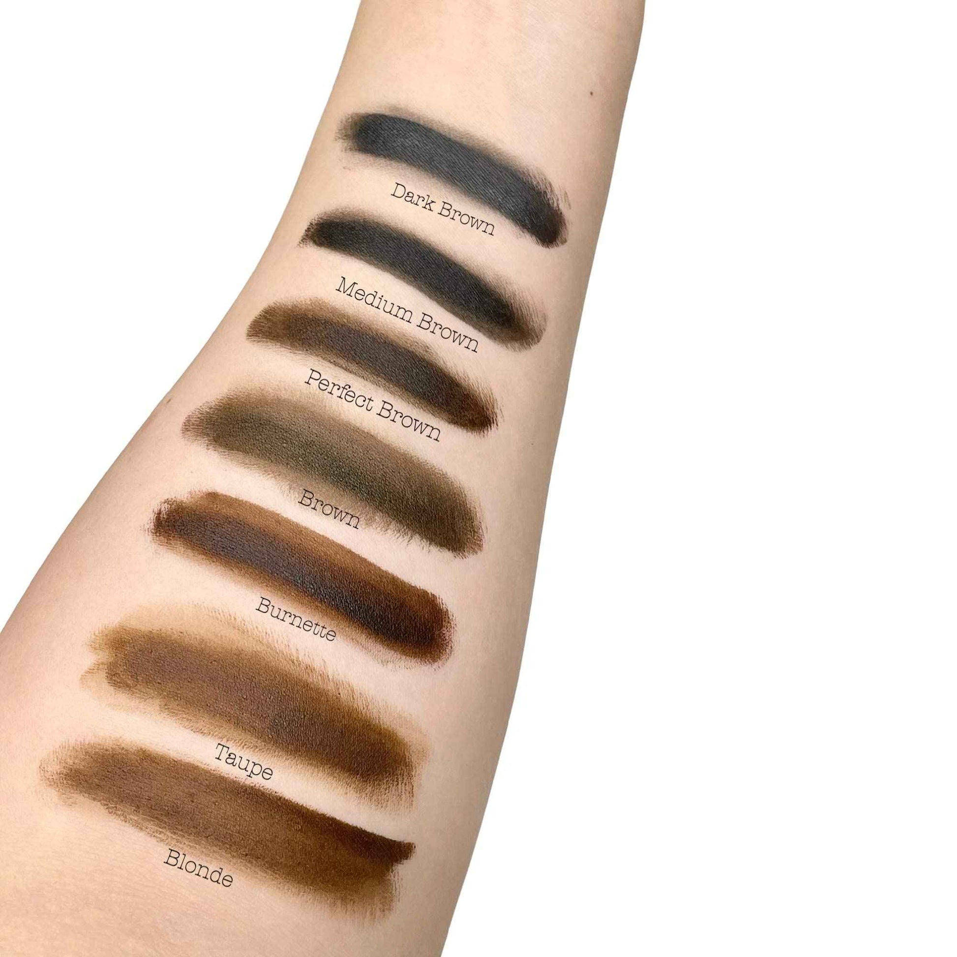 M - 7Ink Seven Colors Liquid Pigment Ink for Eyebrows - Permanent Makeup Microblading Supplies Kit - Machine Use - Microshading - No Mixing Professionals Only -10ml (Set, 7 Ink Collection Set)