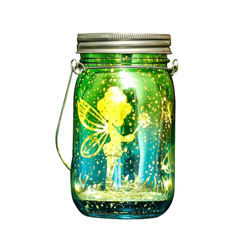 Outdoor Waterproof Night Lamp for Garden Patio Yard - Round 13.8x7.8cm