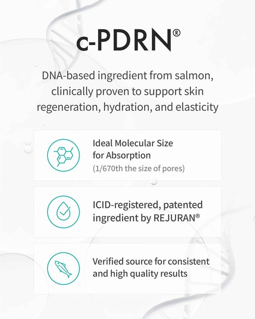 REJURAN® c-PDRN® Korean Skin Care Bundle – Turnover Ampoule & Refreshing Emulsion with Salmon DNA for Firming, Hydration, Radiance & Skin Elasticity