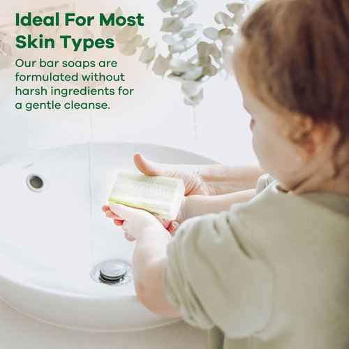 Australian Botanical Soap, Goat Milk Soap with Soya Bean | Aloe Vera Soap with Green Tea | Bundle of 8 Each, Organic African Shea Butter, Natural Soap Base for All Skin Types, 16 Bar Soap Bundle