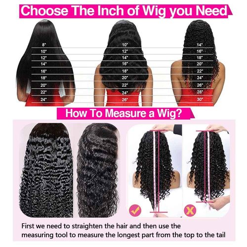 CHEETAHBEAUTY 18Inch Deep Wave Wigs 13X6 HD Transparent Lace Front Wigs Human Hair Brazilian Virgin Human Hair Wigs for Black Women Pre Plucked with Baby Hair Natural Color 250% Density