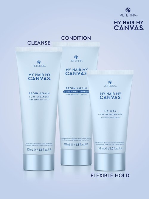 My Hair. My Canvas. Begin Again Vegan Curl Enhancing Conditioner for Curly, Wavy, and Coily Hair, 33 oz