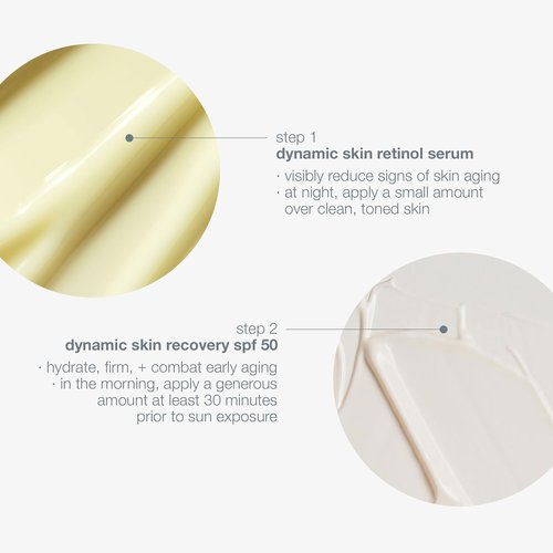 Dermalogica Dynamic Defense Duo, Retinol Face Serum and SPF Moisturizer Skin Care Set - Reduce the Signs of Skin Aging