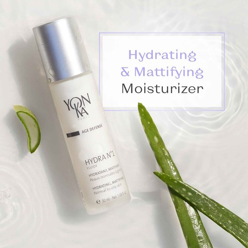 YON-KA AGE DEFENSE HYDRA NO. 1 FLUIDE Hydratante, Reparatrice Fluid (1.7 Ounce / 50 Milliliter) - Non-Greasy Hydrating Fluid Designed For Oily Skin Types