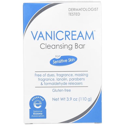 Vanicream Cleansing Bar, Fragrance Free - 3.9 Ounce (Pack of 11)