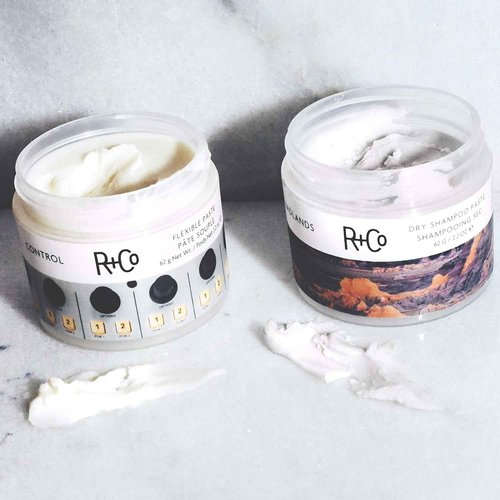 R+Co Control Flexible Paste | Strong Hold + Natural Finish | Vegan + Cruelty-Free | 2.2 Oz (Pack of 2)