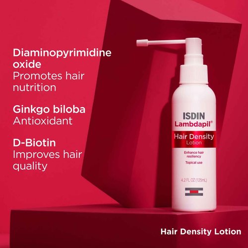 ISDIN Lambdapil Hair Loss Lotion to Strengthen Hair 4.2 Fl. Oz.