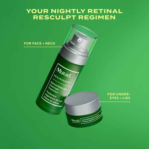 Murad Retinal ReSculpt Eye Lift Treatment - Age-Defying Eye Cream with Encapsulated Retinal, Gentian Root, & Oat-Firming Film for Youthful Eyes - Tightens Droopy Lids & Under-Eye Bags - 0.5 Fl Oz