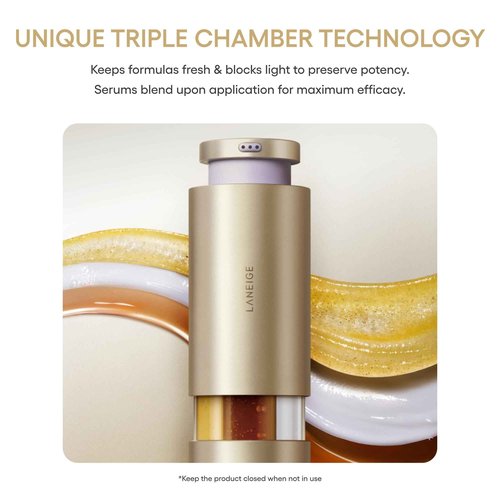 LANEIGE Perfect Renew 3X Signature Serum: Retinol, Ceramide & Collagen Peptides for Wrinkle Care, Firming, & Radiance