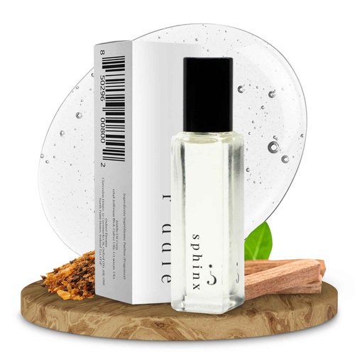 Riddle Sphinx Roll-On Pheromone Perfume Made in USA - Premium Rollerball Fragrance for Women Egyptian Musk & Sandalwood - Long-Lasting Alcohol-Free Gentle on Skin - Ideal for Daily Use and Travel