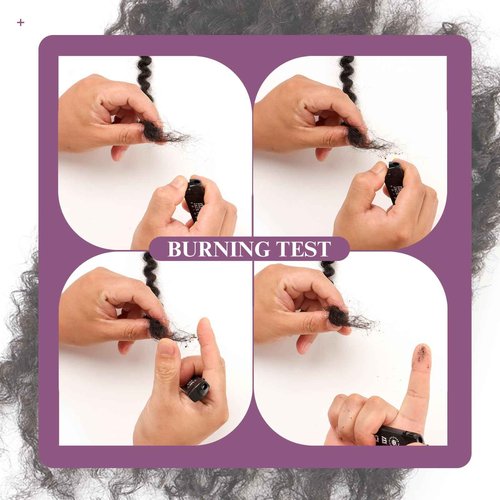 ADIASAI Afro Kinky Bulk Curly Human Hair 20 Inch 50g for Permanent Micro Locs Mini Kinky Twist Braids Loc Extensions Dreadlock Extensions Repair Locs Can Be Bleached Dyed (20inch, Natural Black)