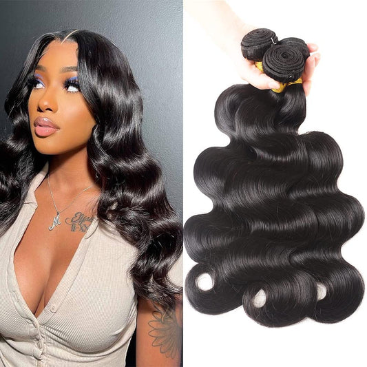 12A Brazilian Body Wave Human Hair 3 Bundles 20 22 24Inch 100% Unprocessed Brazilian Virgin Human Hair Weave Bundle Hair Extensions