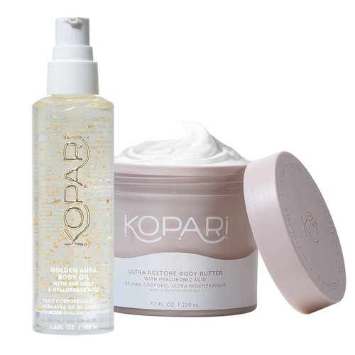 Kopari Body Butter and Golden Aura Body Oil Bundle
