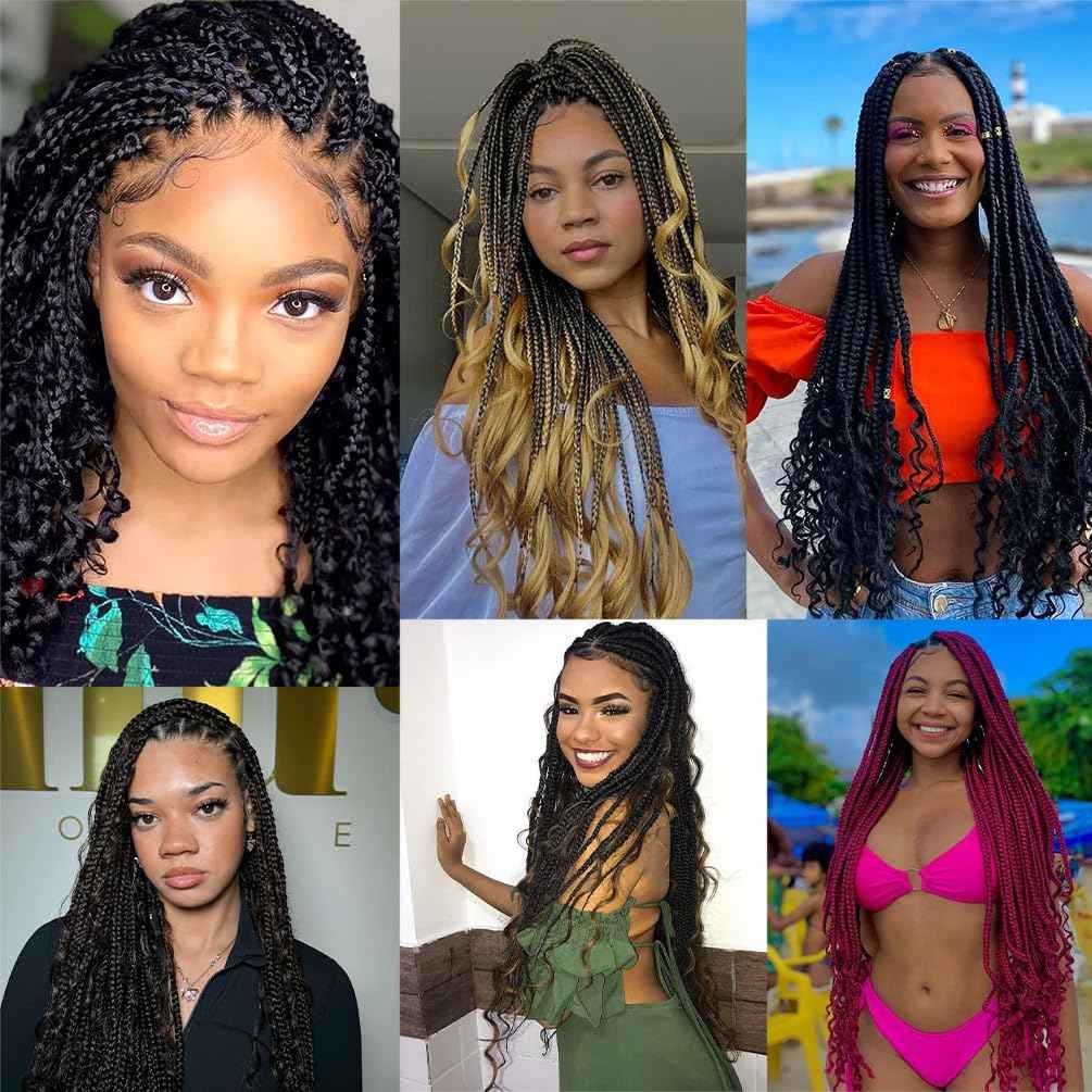 Human Braiding Hair, 3 Bundle 150g 14 Inch Boho Braids Human Hair 10A Deep Wave Bulk Brazilian Virgin No Weft Wavy Hair Extensions for Boho Bohemian Micro Braid Bulk for Braiding Natural Black