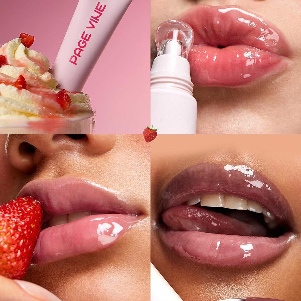 4-color Brightening Lip Balm Moisturizing Exfoliating Skin