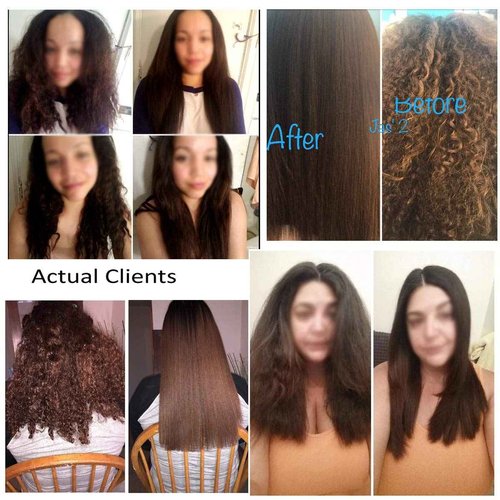 INVERTO 60 Advanced Gel Complex Brazilian Keratin Hair Blowout Treatment Formaldehyde Free Straightening Smoothing and Repairing Damaged Hair Keratin Research (Long hair-180ml)