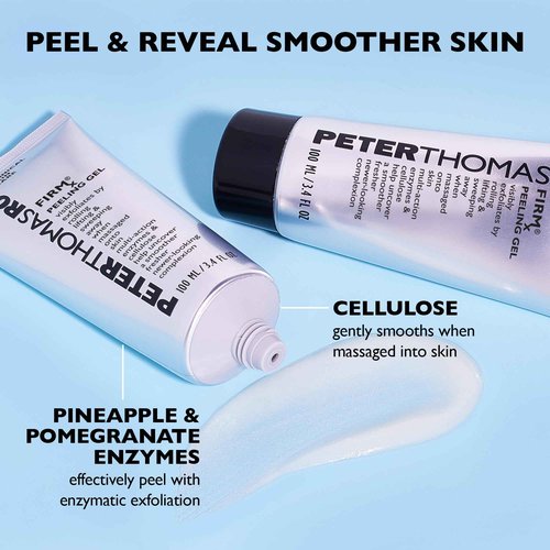 Peter Thomas Roth | Travel-Size FIRMx® Peeling Gel, Water Drench® Hyaluronic Cloud Cream Hydrating Moisturizer, Water Drench® Broad Spectrum SPF 45 Hyaluronic Cloud Moisturizer