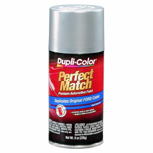 Dupli-Color EBFM02267 Perfect Match Automotive Spray, Ford Silver Metallic, 1E – 8 oz. Aerosol Can