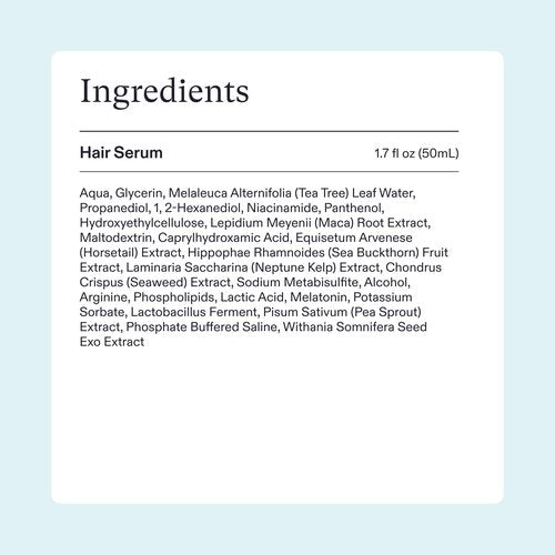 Nutrafol Women's Hair Serum, Supports Visibly Thicker and Stronger Hair, Vegan, Lightweight and Fast-Absorbing - 1.7 Fl Oz, 1 Bottle