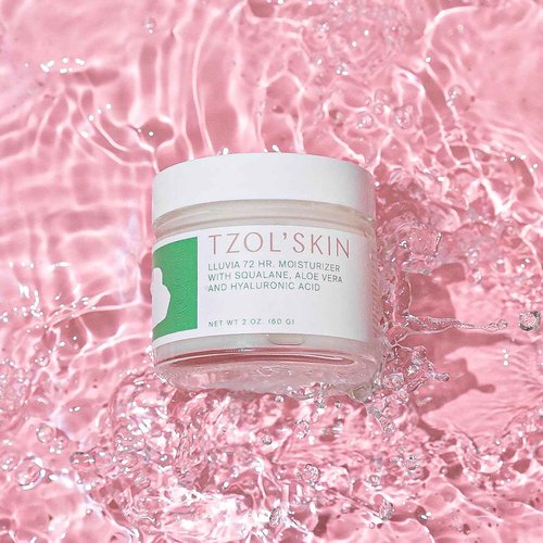 TZOL’SKIN - Lluvia 72 Hour Moisturizer - Intense Hydration - With Aloe Vera & Hyaluronic Acid - Lightweight & Non-greasy - Smooth Dull Skin - No Paraben, Silicones & Sulfates - Vegan - Cruelty Free
