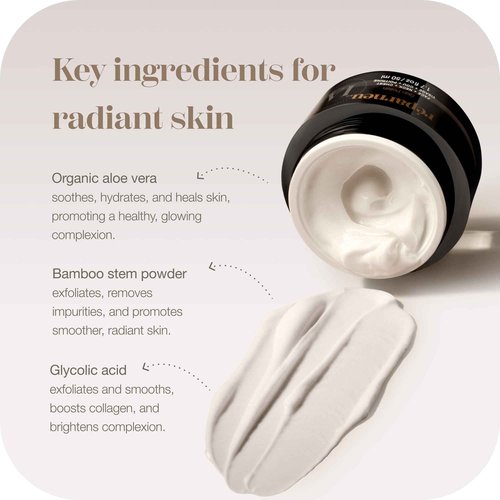 InfiniteAloe réparneu Skin Polish, Face Neck and Chest Microdermabrasion Polish for Rejuvenated Facial Skin - 1.7oz