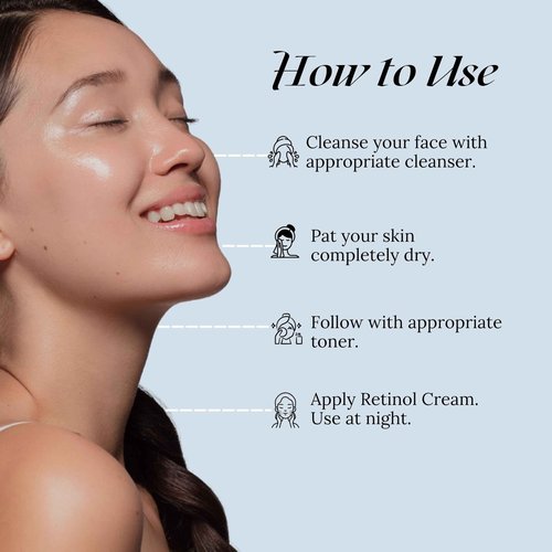 Ayur-Medic Retinol Cream for Wrinkle and Blemish Control