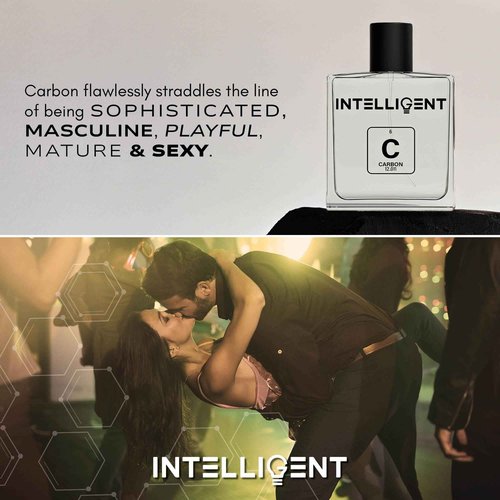 Intelligent Carbon | The Perfect Date Night Fragrance | Sexy, Sweet & Extremely Unique | Eau de Parfum for Men | 3.4 Fl Oz (100 mL)