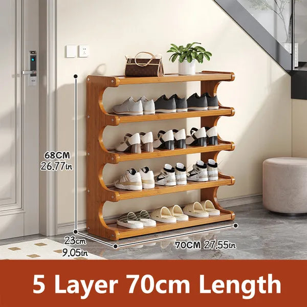 Multi-Layer Shoe Rack - Space-Saving Storage Solution