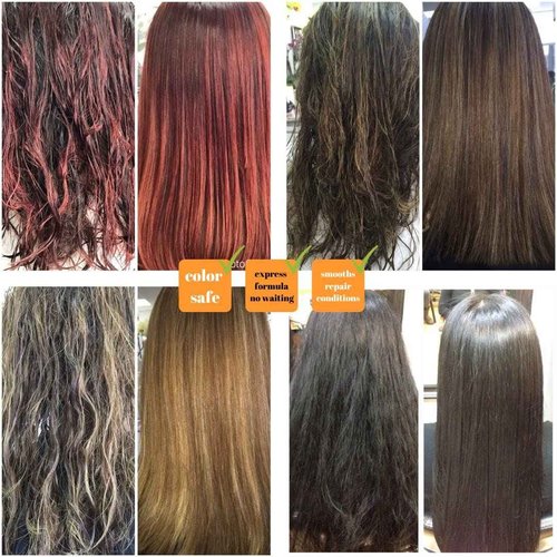 Clarifying Shampoo with Brazilian Keratin Treatment and Intensive Hair Mask KIT Tratamiento de Keratina Alisado 120ml 4fl.oz