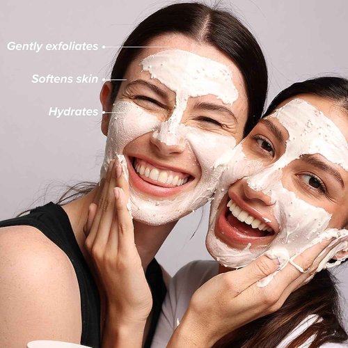 DRMTLGY Pumpkin Enzyme Face Mask with Jojoba Beads. Gentle Exfoliating Pumpkin Facial Mask for Dullness, Uneven Skin Tone, Fine Lines and Wrinkles. 5.5 oz, 2 pack
