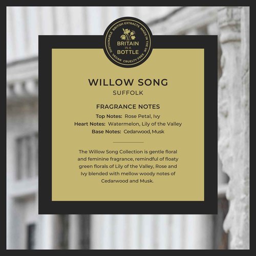 Noble Isle Willow Song Bath & Shower Gel | Luxury Body Wash for Women with Fine British Fragrance Oils | Vegan Body Wash & Paraben Free Body Wash (8.45 oz)