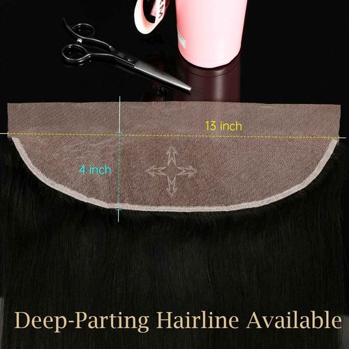 Knots Bleached CindiRiver 13x4 HD Lace Frontal - Pre Plucked Body Wave Virgin Human Hair With Invisible Real HD Lace, Natural Hairline Lace Frontal Only