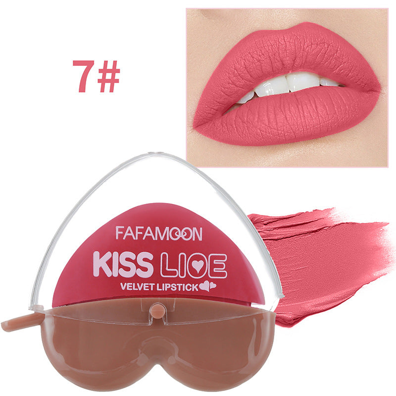 Matte Lipstick with Lip Balm Effect - Moisturizing Lip Color Set