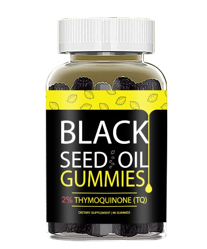 Black Seed Oil Gummy Vitamins - 60 Soft Tablets